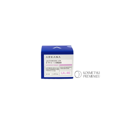 Arkana Krem z Kwasem Laktobionowym 10% z Vit A i C 50ml